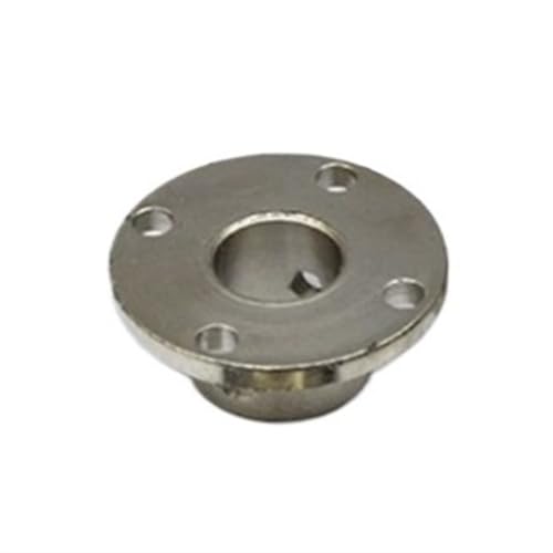 LLMWFA 3,17/6,35 mm Apertur-Flanschkupplung, Flanschführungswellenkupplung mit hoher Härte, Motorführung, optische Wellenflanschplatte, 1 Stück(6.35mm) von LLMWFA
