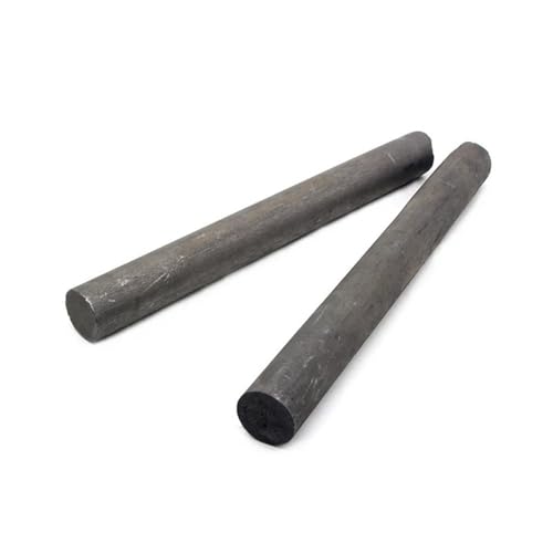 LLMWFA 5 Stück 50/100 mm Graphitstab, Elektroden-Graphitstabstab, hochtemperaturbeständiger Kohlenstoffstab for experimentelle Elektroden(12mmx100mm) von LLMWFA