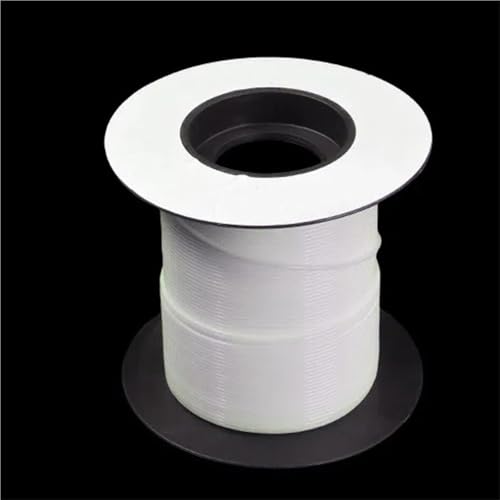 LLMWFA PTFE-Schlauch mit kleinem Durchmesser, 1 Meter, Innendurchmesser 0,3–6,6 mm, Außendurchmesser 0,7–7,5 mm, Filamentführungsschlauch, 300 V, 3D-Drucker-Teilerohr, 1 Stück(6.6x7.5mm) von LLMWFA