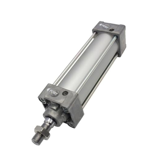 LLMWFA Pneumatikzylinder, doppeltwirkend, Einzelstange, Aluminium-Luftzylinder MDBB32 x 50 75 100 mm, Standardzylinder(150mm) von LLMWFA