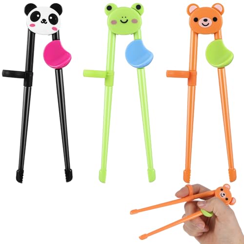 3 Paarer Essstäbchen Kinder, Kinder Training Stäbchen,Panda Kinder Stäbchen,Lernen Essstäbchen Helfer 3 Paarer Essstäbchen Kinder, Kinder Training Stäbchen,Panda Kinder Stäbchen,Lernen Essstäbchen Helfer von LLOUSSAK
