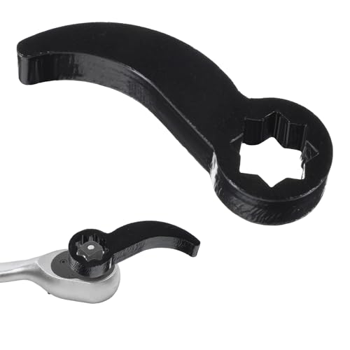 Brechstangenschlüssel Adapterkopf, 1/2 Manganstahl Brecheisen Adapterwerkzeug, Schwarz Brecheisen-Adapterköpfe, Brechstangen-Adapterkopf, für Kfz-Reparatur Brechstangenschlüssel Adapterkopf, 1/2 Manganstahl Brecheisen Adapterwerkzeug, Schwarz Brecheisen-Adapterköpfe, Brechstangen-Adapterkopf, für Kfz-Reparatur von LLOUSSAK