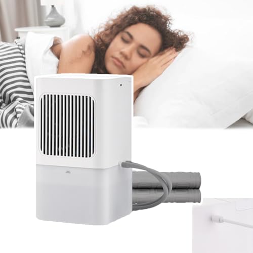 LLOZoo Kühlendes Matratzenpolsterbett, elektrischer Wasserkühler-Matratzentopper, Einzel-/Doppelbett (160 × 70/140 cm), 3-Gang-Einstellung, 5-V-Stromversorgung, für heiße Schläfer,Double von LLOZoo