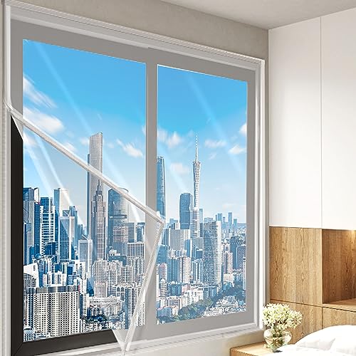 LLPEIJIE026 Winter Isoliervorhang Thermovorhang,Transparente Kälteschutzge Warm Vorhang-Wärmeschutzvorhang Isolier Schutz Panel Winddicht Selbstklebend Fenster Isolierfolie Kit (W120xH180cm/47x71in) LLPEIJIE026 Winter Isoliervorhang Thermovorhang,Transparente Kälteschutzge Warm Vorhang-Wärmeschutzvorhang Isolier Schutz Panel Winddicht Selbstklebend Fenster Isolierfolie Kit (W120xH180cm/47x71in) von LLPEIJIE026