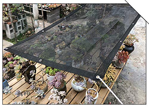 Rundes Draht Schattennetz,Sonnenschutznetz,Anti-Aging-Sonnensegel,UV-beständig Schatten Tuch,Rechteckiges HDPE Gewebe,Mit Ösen,für Sukkulenten Garten Terrasse Balkon Dachpo (1x4m/3.3x13.1ft) von LLPEIJIE026