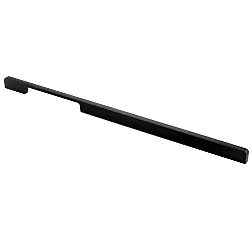 Schwarz Griffe Moderne Bogengriffe Schrankgriffe Möbelgriff Schubladengriff Stangengriff Küchegriffe Gebürstetem Aluminium,Kommodengriff Türgriff Hardware Profilgriff (Length:800mm) von LLPEIJIE026