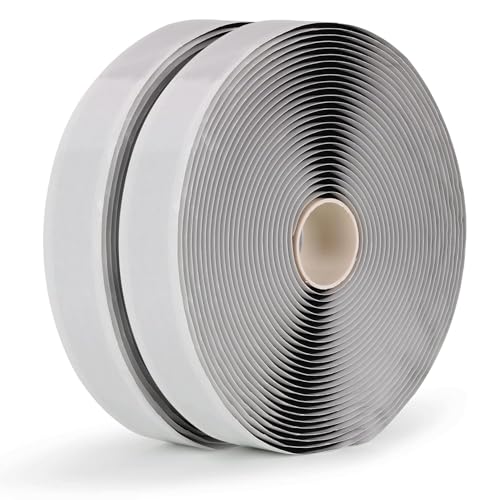 LLPT Butyl Klebeband | Dichtband selbstklebend | Wasserdichtes Klebeband | Reparatur-klebeband | Schwarz | Ideal für RV-Fenster Bootsabdichtung und EPDM-Dächer (BST342) | 2er-Pack | 1,9cm x 10m von LLPT