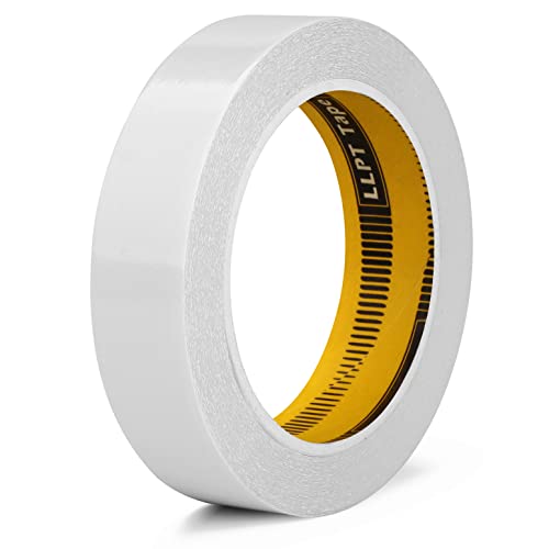 LLPT Doppelseitiges Klebeband Selbstklebeband 25mm x 15m Transluzent ultradünne Handrisse für DIY Handwerk Scrapbooking Kunst Fotografie Stoff Kleber Änderungen(SPD2515CR01) von LLPT