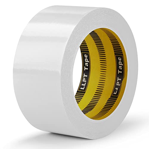 LLPT Doppelseitiges Klebeband Selbstklebeband 50mm x 15m Transluzent ultradünne Handrisse für DIY Handwerk Scrapbooking Kunst Fotografie Stoff Kleber Änderungen(SPD5015CR01) von LLPT