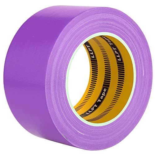 LLPT Klebeband Gewebeband Premium-Qualität 60 mm x 30 m x 0,23 mm Rückstandsfreier, Starker Klebstoff Farbe Lila(DT248) von LLPT