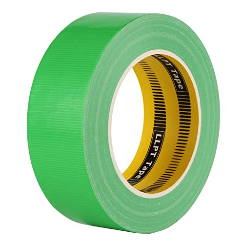 LLPT Klebeband Panzertape Gewebeband Panzerband Premium-Qualität 40MM*30M*0.28MM Leicht reißbar Rückstandsfrei Starker Kleber Farbe Grün (DT404) von LLPT