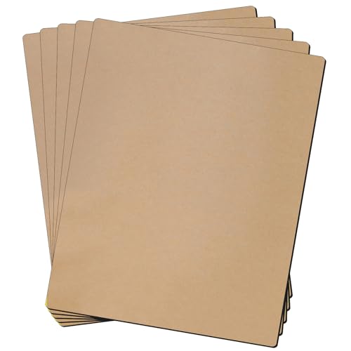 LLPT Magnetfolie Klebrig | Flexible Kühlschrank-Magnetfolie, klebriges Magnetpapier | für Fotos Bilder Bildung DIY Basteln Schilder(MSA8105) | 5 Stück | 20CM x 25.4CM von LLPT