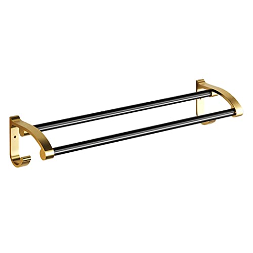 LLQAI Doppel Handtuch Bar Rack Bad Halter Wand Montieren Raum Aluminium Zubehör Stange Hand Aufhänger LLQAI Doppel Handtuch Bar Rack Bad Halter Wand Montieren Raum Aluminium Zubehör Stange Hand Aufhänger von LLQAI