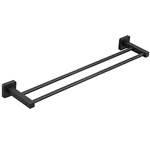 LLQAI Handtuchhalter, Wandmontage, Handtuchhalter, Doppelter Handtuchhalter, Handtuchstange aus Aluminium, Handtuchstange für Badezimmer oder Küche, Badezimmer-Hardware/50 cm Dekoration LLQAI Handtuchhalter, Wandmontage, Handtuchhalter, Doppelter Handtuchhalter, Handtuchstange aus Aluminium, Handtuchstange für Badezimmer oder Küche, Badezimmer-Hardware/50 cm Dekoration von LLQAI