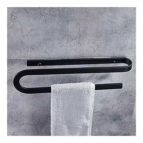 LLQAI Handtuchhalter Handtuchständer Handtuchhalter Handtuchstange Badezimmer Handtuchstange, Wandmontierter Aluminium-Toilettenhandtuchhalter Regal Lagerregal Halter Vorrichtung Haushal LLQAI Handtuchhalter Handtuchständer Handtuchhalter Handtuchstange Badezimmer Handtuchstange, Wandmontierter Aluminium-Toilettenhandtuchhalter Regal Lagerregal Halter Vorrichtung Haushal von LLQAI