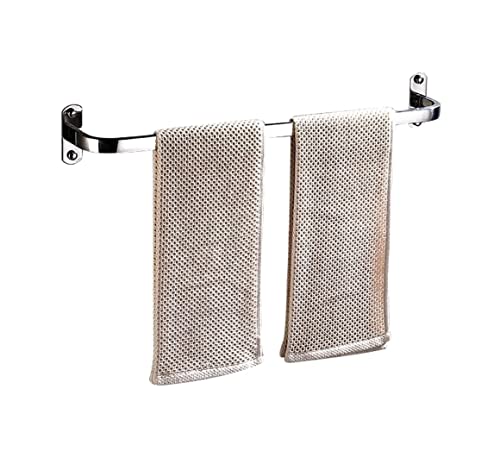 LLQAI Handtuchhalter aus 304 Edelstahl zur Wandmontage für Bad und Küche, multifunktionaler Handtuchhalter mit einlagigem Design (15 Zoll), Handtuchhalter für Badezimmerhandtücher von LLQAI