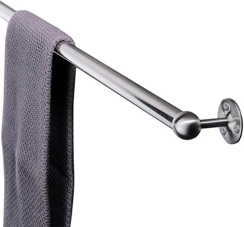 LLQAI Handtuchhalter aus Edelstahl zur Wandmontage für Badezimmer und Küche, poliertes Silber-Finish, 30 cm LLQAI Handtuchhalter aus Edelstahl zur Wandmontage für Badezimmer und Küche, poliertes Silber-Finish, 30 cm von LLQAI