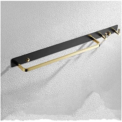LLQAI Handtuchhalter aus Edelstahl zur Wandmontage mit 2 Haken zur Wandmontage, Handtuchhalter-Organizer für Badezimmer LLQAI Handtuchhalter aus Edelstahl zur Wandmontage mit 2 Haken zur Wandmontage, Handtuchhalter-Organizer für Badezimmer von LLQAI