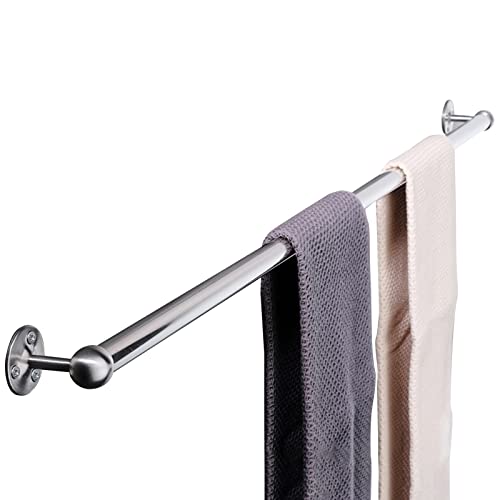 LLQAI Handtuchhalter aus gebürstetem Edelstahl, Handtuchhalter, Organizer für Badezimmer und Küche, Größe 50 cm LLQAI Handtuchhalter aus gebürstetem Edelstahl, Handtuchhalter, Organizer für Badezimmer und Küche, Größe 50 cm von LLQAI