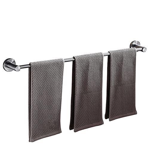 LLQAI Handtuchhalter aus gebürstetem Edelstahl mit doppelten Standfüßen, an der Wand montierter Badezimmer-Handtuchhalter für Küche, Hoteldusche, 40 cm, mehrfarbiger Halter LLQAI Handtuchhalter aus gebürstetem Edelstahl mit doppelten Standfüßen, an der Wand montierter Badezimmer-Handtuchhalter für Küche, Hoteldusche, 40 cm, mehrfarbiger Halter von LLQAI