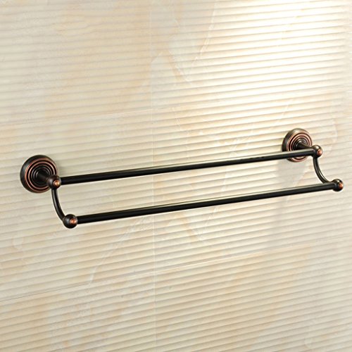 LLQAI HandtuchhalterAntiker Handtuchhalter Badezimmer-Hardware Badezimmer-Handtuchhalter im europäischen Stil Ganzbronze Handtuchhalter Doppelstangen-Dekoration LLQAI HandtuchhalterAntiker Handtuchhalter Badezimmer-Hardware Badezimmer-Handtuchhalter im europäischen Stil Ganzbronze Handtuchhalter Doppelstangen-Dekoration von LLQAI