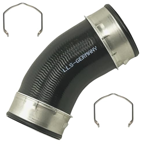 LLS-GERMANY Ladeluftschlauch Turboschlauch Kompatibel mit V.W. T5 Multivan V 1.9 TDI, 2.5 TDI, 7H0145790D, 7H0145790A, inklusive Halteklammern LLS-GERMANY Ladeluftschlauch Turboschlauch Kompatibel mit V.W. T5 Multivan V 1.9 TDI, 2.5 TDI, 7H0145790D, 7H0145790A, inklusive Halteklammern von LLS-GERMANY