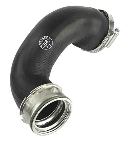 Ladeluftschlauch Turboschlauch Kompatibel mit B M W X3 E83 LCI 2.0d 150 PS 11613450222 unten von LLS