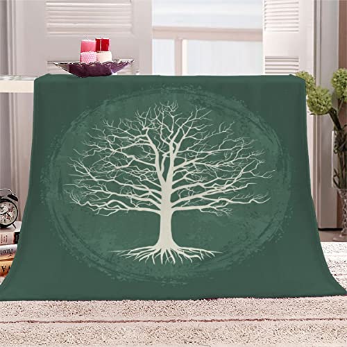 Baum des Lebens Kuscheldecke 150x200 cm Flanell Decke Extra Weich Flauschige Wohndecke Vintage-Kunst mit Muster Blanket Fleecedecke Waschbar Microfaser Sofadecke Couchdecke bettüberwurf Baum des Lebens Kuscheldecke 150x200 cm Flanell Decke Extra Weich Flauschige Wohndecke Vintage-Kunst mit Muster Blanket Fleecedecke Waschbar Microfaser Sofadecke Couchdecke bettüberwurf von LLSL