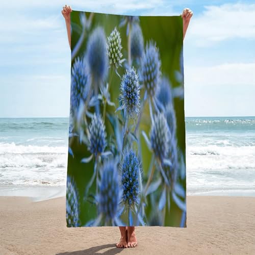 LLSZAHD Mikrofaser Handtuch 3D Blaue Blumen Strandtuch Groß 70x150cm Mikrofaser Strandtuch HandtüCher Schnelltrocknend-Ultra Leicht Sandfreies Strandhandtuch StrandtüCher LLSZAHD Mikrofaser Handtuch 3D Blaue Blumen Strandtuch Groß 70x150cm Mikrofaser Strandtuch HandtüCher Schnelltrocknend-Ultra Leicht Sandfreies Strandhandtuch StrandtüCher von LLSZAHD