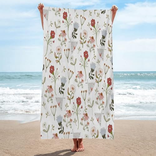 LLSZAHD Mikrofaser Strandtuch XXL Blumen StrandtüCher Groß 90x180cm Mikrofaser Strandtuch HandtüCher Schnelltrocknend-Ultra Leicht Sandfreies Strandhandtuch StrandtüCher LLSZAHD Mikrofaser Strandtuch XXL Blumen StrandtüCher Groß 90x180cm Mikrofaser Strandtuch HandtüCher Schnelltrocknend-Ultra Leicht Sandfreies Strandhandtuch StrandtüCher von LLSZAHD