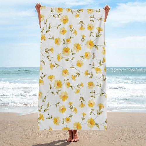 LLSZAHD Mikrofaser Strandtuch XXL Blumen StrandtüCher Groß 90x180cm Mikrofaser Strandtuch HandtüCher Schnelltrocknend-Ultra Leicht Sandfreies Strandhandtuch StrandtüCher LLSZAHD Mikrofaser Strandtuch XXL Blumen StrandtüCher Groß 90x180cm Mikrofaser Strandtuch HandtüCher Schnelltrocknend-Ultra Leicht Sandfreies Strandhandtuch StrandtüCher von LLSZAHD