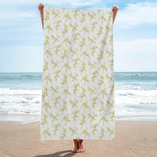 LLSZAHD Mikrofaser Strandtuch XXL Blumen StrandtüCher Groß 90x180cm Mikrofaser Strandtuch HandtüCher Schnelltrocknend-Ultra Leicht Sandfreies Strandhandtuch StrandtüCher LLSZAHD Mikrofaser Strandtuch XXL Blumen StrandtüCher Groß 90x180cm Mikrofaser Strandtuch HandtüCher Schnelltrocknend-Ultra Leicht Sandfreies Strandhandtuch StrandtüCher von LLSZAHD