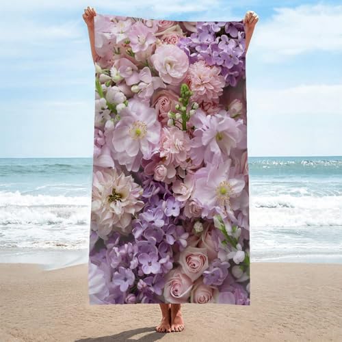 LLSZAHD Mikrofaser Strandtuch XXL Veilchen StrandtüCher Groß 90x180cm Mikrofaser Strandtuch HandtüCher Schnelltrocknend-Ultra Leicht Sandfreies Strandhandtuch StrandtüCher LLSZAHD Mikrofaser Strandtuch XXL Veilchen StrandtüCher Groß 90x180cm Mikrofaser Strandtuch HandtüCher Schnelltrocknend-Ultra Leicht Sandfreies Strandhandtuch StrandtüCher von LLSZAHD
