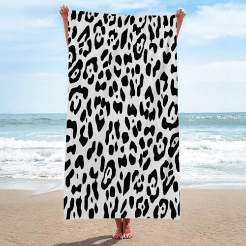 Mikrofaser Handtuch 3D Leopard Druck Strandtuch Groß 70x150cm Mikrofaser Strandtuch HandtüCher Schnelltrocknend-Ultra Leicht Sandfreies Strandhandtuch StrandtüCher Mikrofaser Handtuch 3D Leopard Druck Strandtuch Groß 70x150cm Mikrofaser Strandtuch HandtüCher Schnelltrocknend-Ultra Leicht Sandfreies Strandhandtuch StrandtüCher von LLSZAHD
