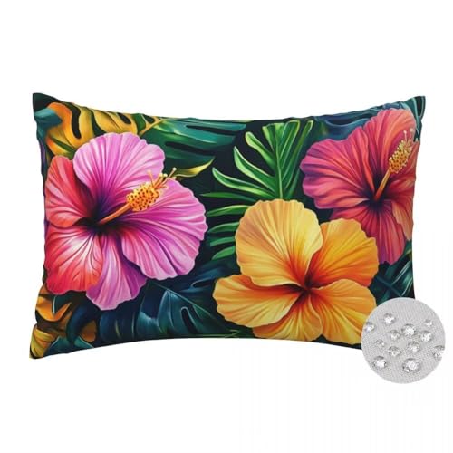 LLWYH Outdoor Kissen 50x70 cm 2er Set Kissenbezug Blume Wasserfest Outdoor Kissenbezüge Grünes Blatt Dekokissen Zierkissen mit Verstecktem Reißverschluss Sofakissen für Garten Patio Deko -FS555 LLWYH Outdoor Kissen 50x70 cm 2er Set Kissenbezug Blume Wasserfest Outdoor Kissenbezüge Grünes Blatt Dekokissen Zierkissen mit Verstecktem Reißverschluss Sofakissen für Garten Patio Deko -FS555 von LLWYH