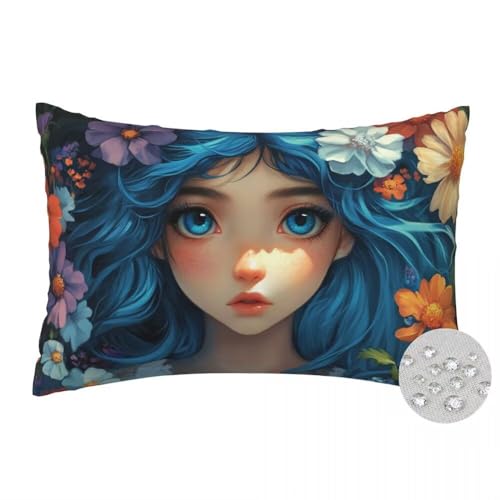 Outdoor Kissen 60x80 cm 2er Set Kissenbezug Karikatur Wasserfest Outdoor Kissenbezüge Fee Dekorative Kissenhüllen Zierkissen mit Verstecktem Reißverschluss Sofakissen für Garten Patio Deko -FS543 Outdoor Kissen 60x80 cm 2er Set Kissenbezug Karikatur Wasserfest Outdoor Kissenbezüge Fee Dekorative Kissenhüllen Zierkissen mit Verstecktem Reißverschluss Sofakissen für Garten Patio Deko -FS543 von LLWYH