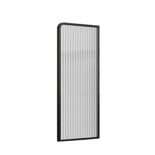 Urinal Divider Screen Panel, Toilet Partition, Glass Men Urinal Privacy Screen Toilet Partition, For Public Space Bathroom Hotel(Schwarz) von LLXYYD