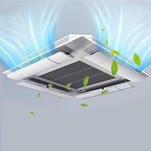 LLZJDDPLY Klimaanlage Windabweiser Anti Direct Blasen Windschutzscheibe Schallwand for Schlafzimmer Büro Hotel, Zentraler Deflektor Der Klimaanlage (Einziehbar 40–72 cm) (Color : 4pc) von LLZJDDPLY