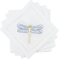 Von Hand Bestickt Libelle Cocktail Servietten Von Hand Bestickt Libelle Cocktail Servietten von LLbasics