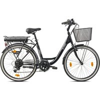 City E-Bike 26" Shopper schwarz von LLobe