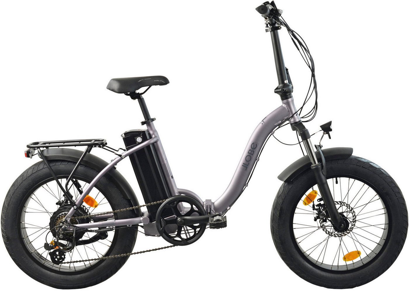 LLobe E-Bike Faltrad Elektro Faltrad 20" Terrain grau, Shimano Tourney Schaltwerk, Kettenschaltung, Heckmotor, 468 Wh LLobe E-Bike Faltrad Elektro Faltrad 20" Terrain grau, Shimano Tourney Schaltwerk, Kettenschaltung, Heckmotor, 468 Wh von LLobe