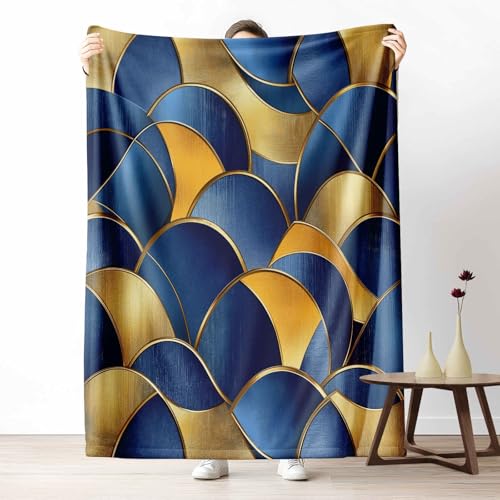 3D Fleecedecke Art Deco Halbkreis KuscheldeckeGeometrisch Welle Flauschig & Weich Modern Bogen Wohndecke für Sofa, Bett, Couch, Warm und Gemütlich, 230x270 cm 3D Fleecedecke Art Deco Halbkreis KuscheldeckeGeometrisch Welle Flauschig & Weich Modern Bogen Wohndecke für Sofa, Bett, Couch, Warm und Gemütlich, 230x270 cm von LLponhg