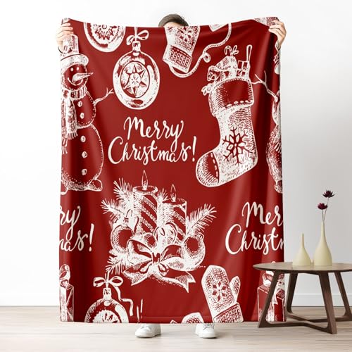 Kinder Kuscheldecke Weihnachten Schneemann Fleecedecke Bunt & Flauschig, Weiche Feiertag Weihnachtsdeko Sofadecke Handgezeichnet Dekoration Wohndecke als Geschenk für Jungen Mädchen 200x220 cm Kinder Kuscheldecke Weihnachten Schneemann Fleecedecke Bunt & Flauschig, Weiche Feiertag Weihnachtsdeko Sofadecke Handgezeichnet Dekoration Wohndecke als Geschenk für Jungen Mädchen 200x220 cm von LLponhg