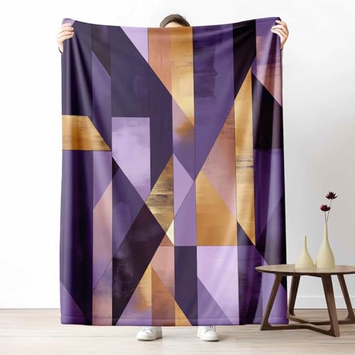 Kuscheldecke für den Winter, Warme Geometrie Dreieck Fleecedecke für Kalte Tage Abstrakt Polygon Flanelldecke Modern Patchwork Sofadecke Flauschig Weich für Bett Couch, 150x200 cm Kuscheldecke für den Winter, Warme Geometrie Dreieck Fleecedecke für Kalte Tage Abstrakt Polygon Flanelldecke Modern Patchwork Sofadecke Flauschig Weich für Bett Couch, 150x200 cm von LLponhg