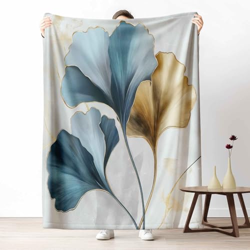 LLponhg Kinder Kuscheldecke Modern Blatt Fleecedecke Bunt & Flauschig, Weiche Botanisch Pflanze Sofadecke Natur Ginkgo Wohndecke als Geschenk für Jungen Mädchen 200x220 cm LLponhg Kinder Kuscheldecke Modern Blatt Fleecedecke Bunt & Flauschig, Weiche Botanisch Pflanze Sofadecke Natur Ginkgo Wohndecke als Geschenk für Jungen Mädchen 200x220 cm von LLponhg
