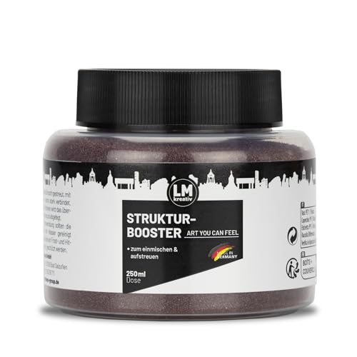 LM Strukturbooster 300g - Torf - Ermöglicht in LM Strukturpaste fein & Smooth bis zu 2 cm und höhere Strukturen. Perfekt für greifbare 3D Textureffekte. Optimal bis Mischverhältnis von 1:1 LM Strukturbooster 300g - Torf - Ermöglicht in LM Strukturpaste fein & Smooth bis zu 2 cm und höhere Strukturen. Perfekt für greifbare 3D Textureffekte. Optimal bis Mischverhältnis von 1:1 von LM-Kreativ