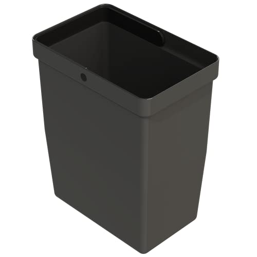 LM 530 ECO | 8-L Mülleimer aus recyceltem Material | 15 x 23 x 28,5 cm | Kompatibel mit LM Mülltrennsystem für die Küche unterschrank von LM LANKA JA MUOVI