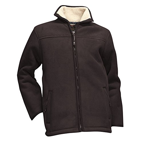 LMA Workwear 216500 ECORCE Fleecejacke, Größe 3XL, Braun von LMA Workwear