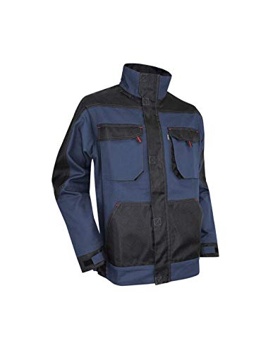 LMA Workwear 2169 BRAISE Zweifarbige Jacke, Größe S, Dunkelblau/Schwarz von LMA Workwear