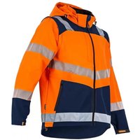 LMA - Cible High Visibility Jacket - 3-lagiges Softshell - Orange/Marine - T3 m 2266 T3 LMA - Cible High Visibility Jacket - 3-lagiges Softshell - Orange/Marine - T3 m 2266 T3 von LMA